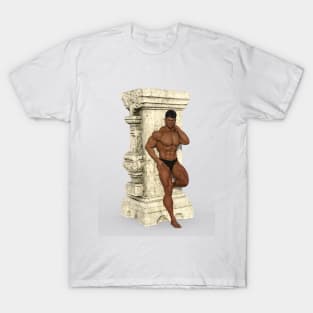 Young man standing (01) T-Shirt